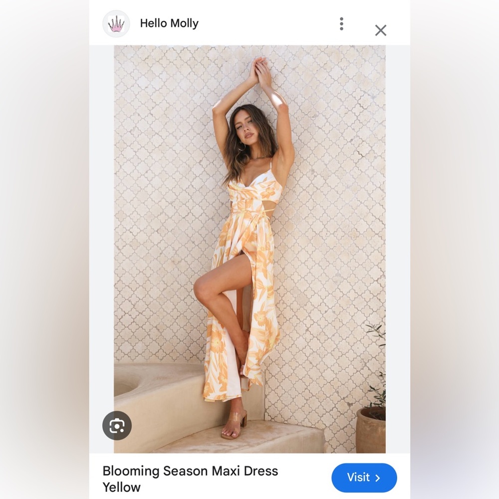 Hello Molly Blooming Season Maxi Dress